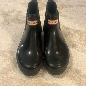 Short Hunter Chelsea rain boots
